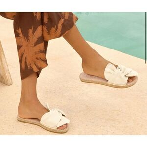 New MANEBI Organic Hemp Sandals With Knot La Havana, $170 size 39, US 8.5/9